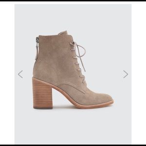 Dolce Vita lace up chunky heeled boot